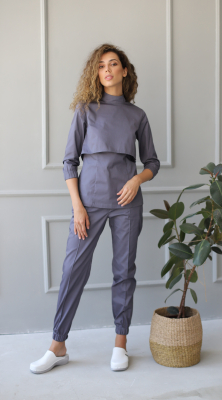 Медичний костюм 3090 Мокрий асфальт - фото