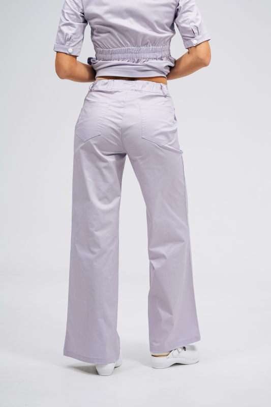 Медичні брюки 97  Ліловий - фото 3