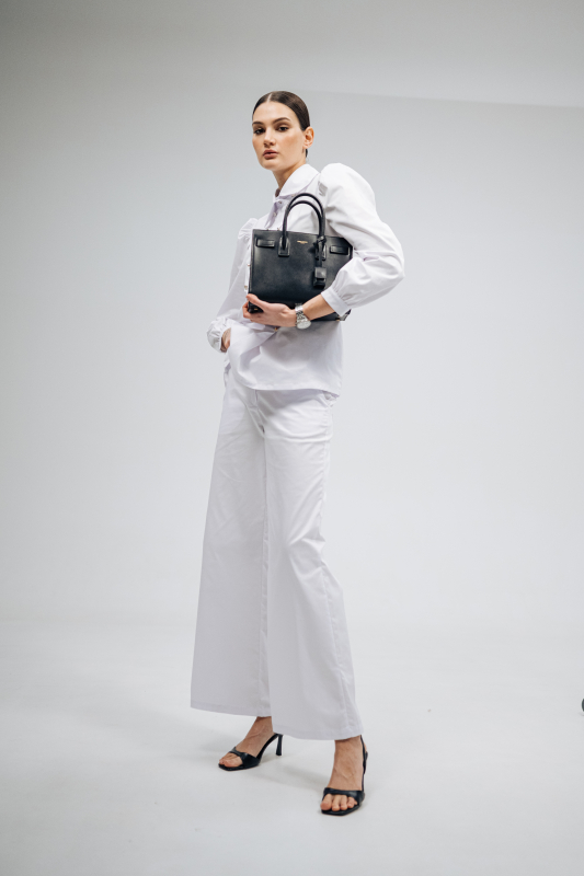 Медичні брюки 97  Білий - фото 3